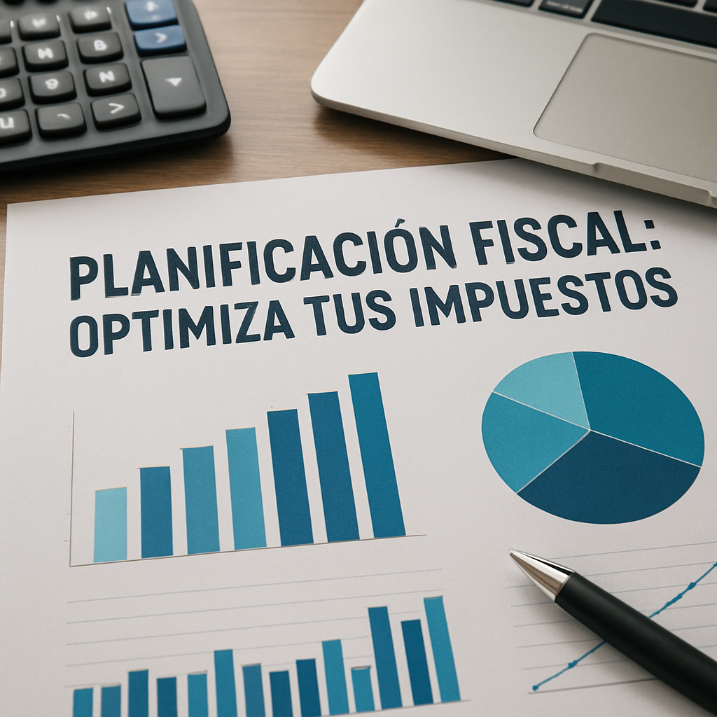 Planificación fiscal: optimiza tus impuestos